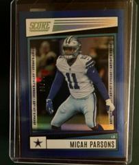 Micah Parsons [Artist's Proof] #227 Football Cards 2022 Panini Score Prices