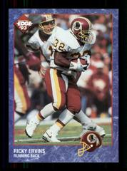 Ricky Ervins Football Cards 1993 Collector's Edge Prices