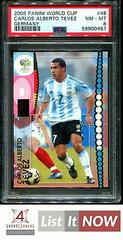 Carlos Alberto Tevez #48 Soccer Cards 2006 Panini World Cup Germany Prices