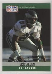 Eric Allen #243 Football Cards 1990 Pro Set FACT Cincinnati Prices