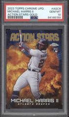 Michael Harris II [Gold] #ASC-6 Baseball Cards 2023 Topps Chrome Update Action Stars Prices