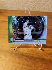 Julio Rodriguez [Green Refractor] Baseball Cards 2020 Bowman Chrome Scouts' Top 100 Prices