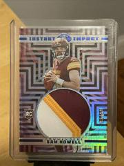 Sam Howell [Red] #II-SH Football Cards 2022 Panini Illusions Instant Impact Prices