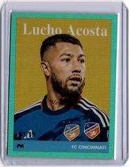 Lucho Acosta [Aqua] Soccer Cards 2023 Topps Chrome MLS 1958 Prices