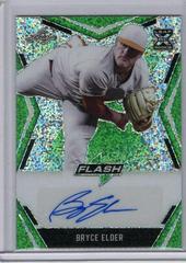 Bryce Elder [Green] #BA-BE1 Baseball Cards 2020 Leaf Flash Autographs Prices