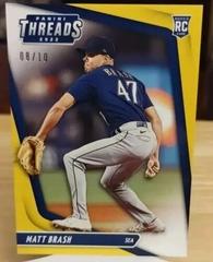 Matt Brash [Gold] #12 Baseball Cards 2022 Panini Chronicles Threads Prices