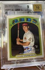 Tyler Stephenson Real One Autographs #ROA-TS Baseball Cards 2021 Topps Heritage Real One Autographs Prices