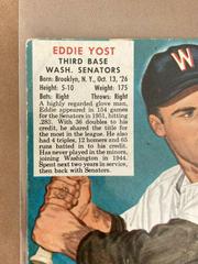 Eddie Yost Baseball Cards 1952 Red Man Tobacco Prices