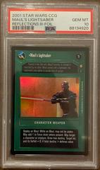 Maul's Lightsaber [Foil] Star Wars CCG Reflections III Prices