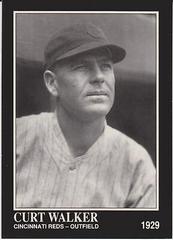 Curt Walker #417 Baseball Cards 1992 Conlon Collection Prices