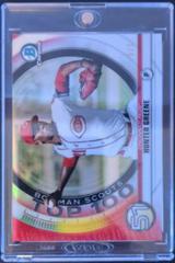 Hunter Greene [Red Refractor] #BTP51 Baseball Cards 2020 Bowman Chrome Scouts' Top 100 Prices