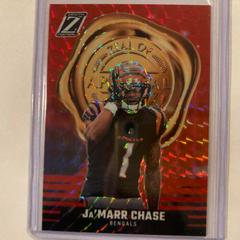 Ja'Marr Chase [Red] #20 Football Cards 2023 Panini Zenith Zeal of Approval Prices