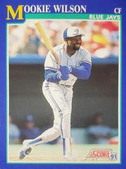 Mookie Wilson #42 Baseball Cards 1991 Score Prices