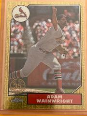 Adam Wainwright #T87C2-35 Baseball Cards 2022 Topps Silver Pack 1987 Chrome Series 2 Prices