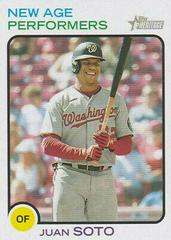 Juan Soto #NAP-7 Baseball Cards 2022 Topps Heritage New Age Performers Prices