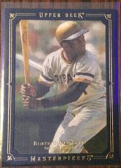 Roberto Clemente [Framed Blue 125] Baseball Cards 2008 Upper Deck Masterpieces Prices