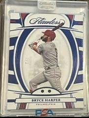 Bryce Harper [Sapphire] #1 Baseball Cards 2022 Panini Flawless Prices