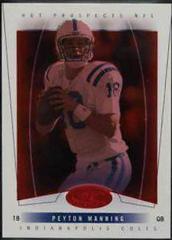 Peyton Manning [Red Hot] Football Cards 2004 Fleer Hot Prospects Prices