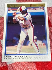 Ivan Calderon #17 Baseball Cards 1991 O Pee Chee Premier Prices