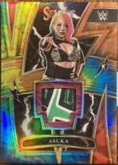 Asuka [Tie Dye Prizm] Wrestling Cards 2022 Panini Select WWE Sparks Prices