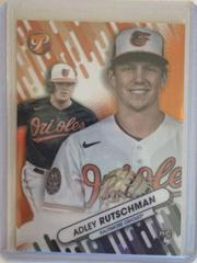 Adley Rutschman [Orange] Baseball Cards 2023 Topps Pristine Fresh Faces Prices