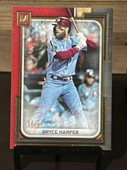 Bryce Harper [Ruby] #100 Baseball Cards 2023 Topps Museum Collection Prices