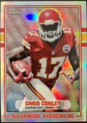 Chris Conley [Refractor] Football Cards 2015 Topps Chrome 1989 Super Rookie Prices