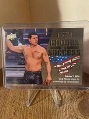Cody Rhodes [Gold] #RS-9 Wrestling Cards 2021 Upper Deck AEW Rhodes to Success Prices