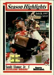 Sandy Alomar [Extra Edition] #34 Baseball Cards 1997 Sports Illustrated Prices