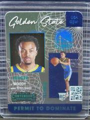 Moses Moody Basketball Cards 2021 Panini Contenders Permit to Dominate Prices