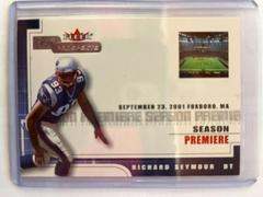 Richard Seymour Football Cards 2001 Fleer Hot Prospects Prices