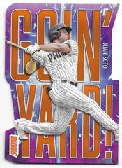 Juan Soto [Orange] Baseball Cards 2023 Stadium Club Goin' Yard Prices