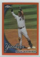 Nick Swisher [Refractor] Baseball Cards 2010 Topps Chrome Prices