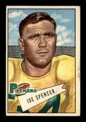 Joe Spencer #9 Football Cards 1952 Bowman Large Prices