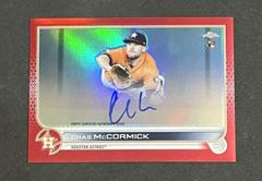 Chas McCormick [Red] #RA-CM Baseball Cards 2022 Topps Chrome Rookie Autographs Prices