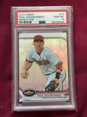 Paul Goldschmidt [Refractor] #17 Baseball Cards 2012 Finest Prices