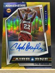 Clyde Drexler [Gold] #AIR-CLY Basketball Cards 2021 Panini Chronicles Airborne Signatures Prices