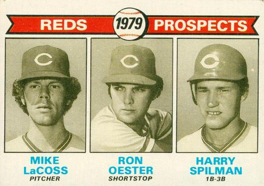 Reds Prospects [LaCoss, Oester, Spilman] #717 Cover Art