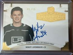 Mikey Anderson [Gold Autograph] Hockey Cards 2020 Upper Deck The Cup Rookie Class of 2021 Prices