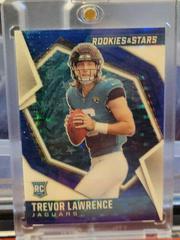 Trevor Lawrence [Blue Pulsar Prizm] Football Cards 2021 Panini Rookies and Stars Prices