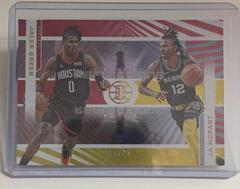 Ja Morant, Jalen Green [Asia Red Yellow] Basketball Cards 2021 Panini Illusions Rookie Reflections Prices