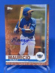 Ronny Mauricio [Autograph Orange] #51 Baseball Cards 2019 Topps Pro Debut Prices
