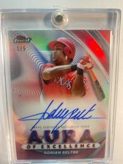 Adrian Beltre [Red] Baseball Cards 2022 Topps Finest Aura of Excellence Autographs Prices