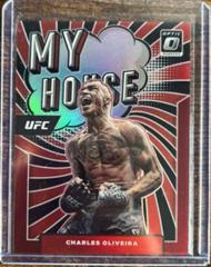 Charles Oliveira [Red] #16 Ufc Cards 2022 Panini Donruss Optic UFC My House Prices