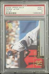 Derek Jeter [Gold] #261 Baseball Cards 2009 Upper Deck Prices