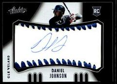 Daniel Johnson [Wood Signature] #105 Baseball Cards 2021 Panini Absolute Prices