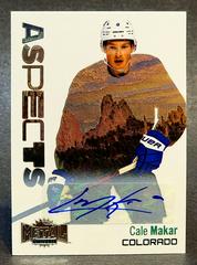 Cale Makar [Autograph] Hockey Cards 2022 Skybox Metal Universe Aspects Prices