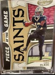 Chris Olave Football Cards 2022 Panini Certified Piece of the Game Prices