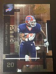 Travis Henry [Sample] Football Cards 2003 Playoff Absolute Memorabilia Prices