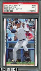 Derek Jeter [Predictor Silver] Baseball Cards 2007 Upper Deck Prices